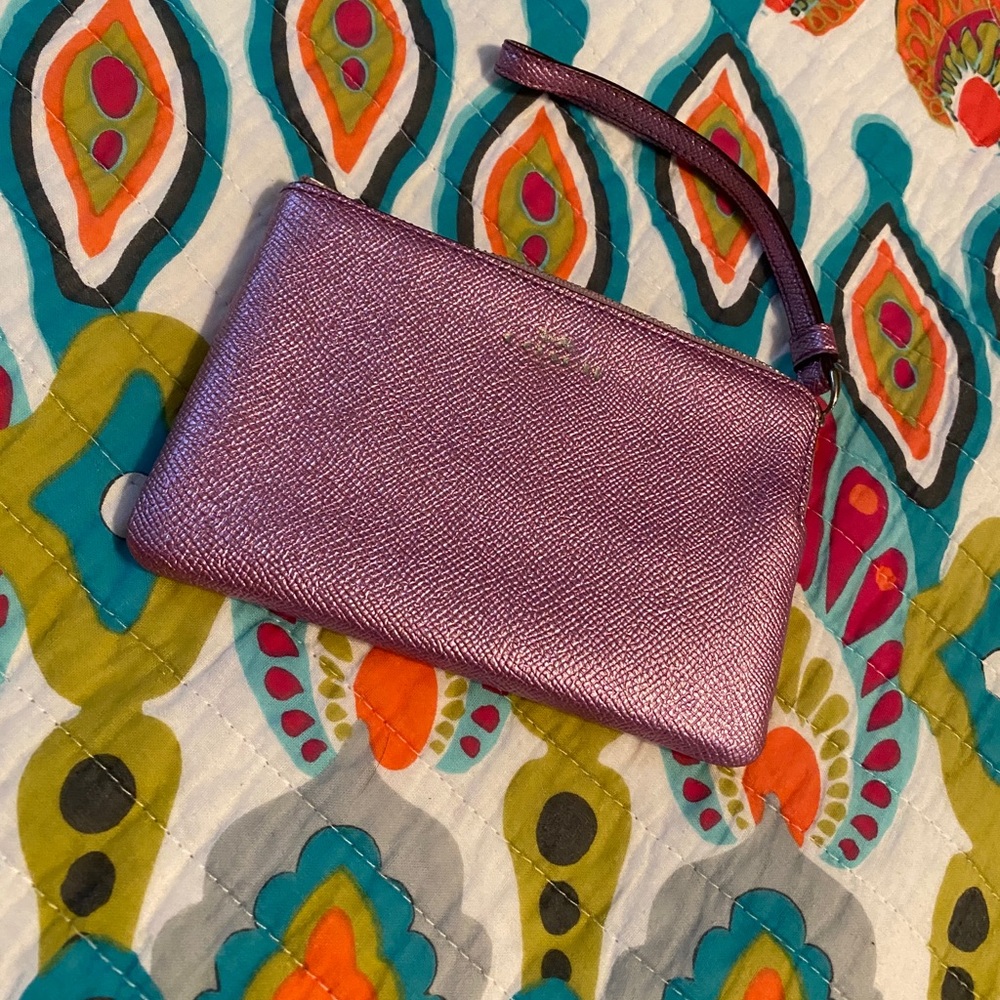COACH wristlet